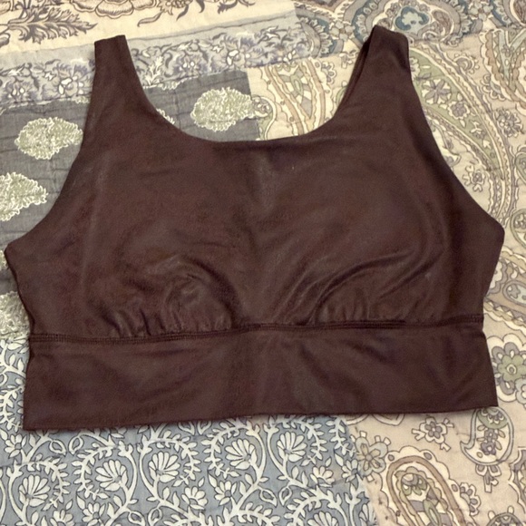 Aerie Women's Sports Bras - Black, Navy, and Brown - Picture 5 of 7